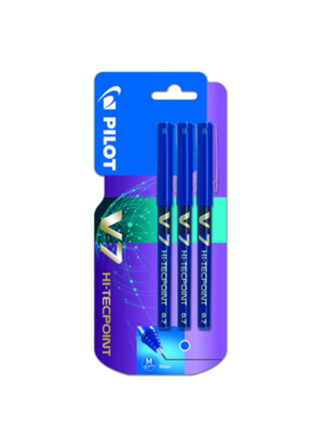 סט 3 עטים כחול