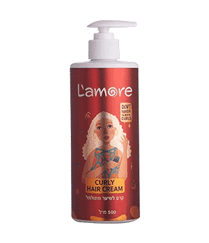 קרם לשיער מתולתל למור LAMORE
