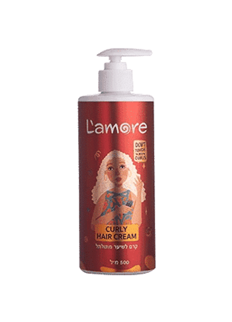 קרם לשיער מתולתל למור LAMORE