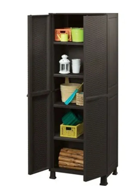 ארון שירות איכותי ראטן חום