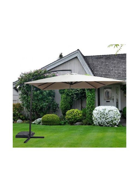 שמשיה רגל צד מרובעת 2.5X2.5 מטר דגם MU7055 מבית Playa - צבע בז'